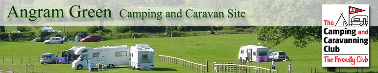 Angram Green Camping and Caravan site Pendle, Forest of Bowland, Ribble Valley
